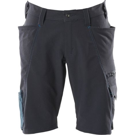 Mascot kurze Arbeitshose Stretch in Blau C47 (1/5)