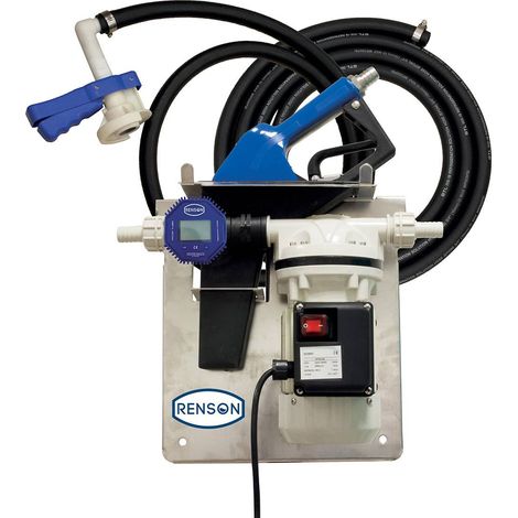 STATION ADBLUE 230V 35L/M PISTOLET AUTO & COMPTEUR RENSON