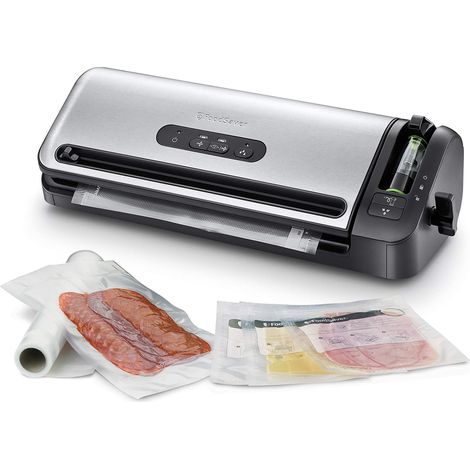 foodsaver EmballagePro confezionatrice sottovuoto in acciaio inossidabile moderno