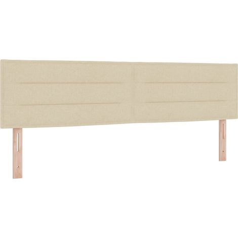 Maison Exclusive - Cabecero LED con tiras LED con cabecera Crema