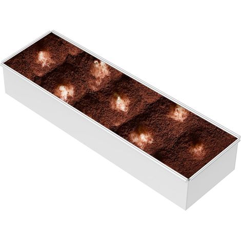 1 Cadre De Cuisson Réglable, Alliage D'aluminium, Surface Antiadhésive, Pour Gâteaux Et Tiramisu