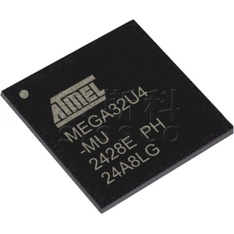 ATMEGA32U4-MU and ATMEGA32U4-AU electronic components, 5 units per pack