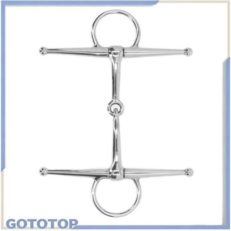 Exercice de Chevaux, Cheval en Acier Inoxydable, Travail Fin Compact, Lumineux pour une Bouche de 125 Mm pour la Ferme