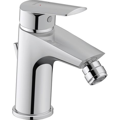 Duravit No.1 Bidetmischer, mit Ablaufgarnitur, Ausladung 123mm,