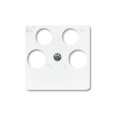 Busch-Jaeger Zentralscheibe aws Antenne, 4-fach 1743/10-04-214 (1/5)
