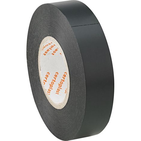 Certoplast Standardisolierband 19 mm / 25m schwarz 8 Stk (1/2)