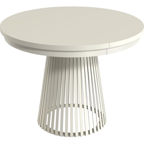Mesa Stanton 152, Cachemira, 77x0x180cm, Alargamiento, Aglomerado laminado, Metal (1/5)