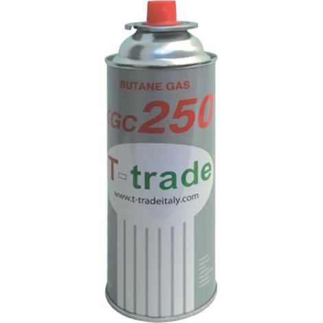Bomboletta di ricambio per fornello a valigetta cartuccia gas da campeggio 250 gr (1/2)