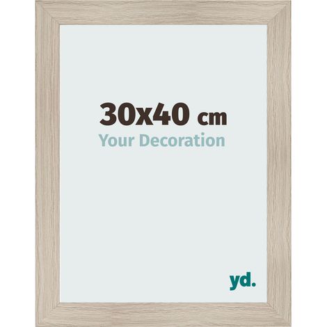 yd. - Cadre photo 30x40 - Chene Clair - MDF - Pisa (1/5)
