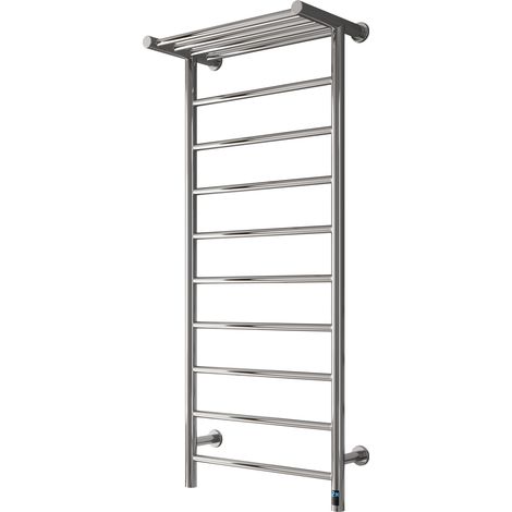 Reina Maira Designer Electric Heated Towel Rail 1190mm H x 500mm W - Polished (1/3)