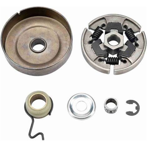 Ensemble de Pignon et Clutch pour Tronçonneuse Modèles 7 Dents Compatible avec Stihl MS210 MS230 MS250 - (1/5)