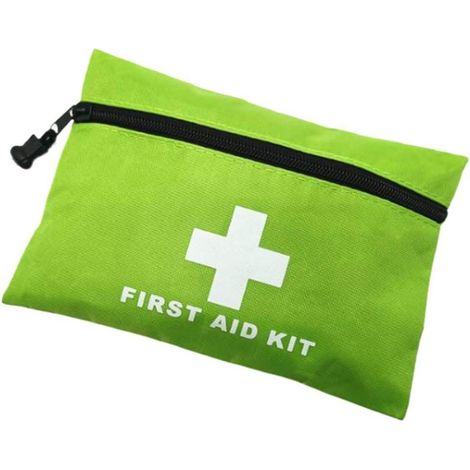 Leere Erste-Hilfe-Tasche klein, wasserdicht, 20x14 cm, für Auto, Reise, Outdoor