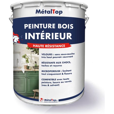 Peinture Bois Intérieur - Violet pastel - RAL 4009 - 5 L - Métaltop (1/5)