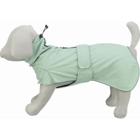 Trixie Dublín Wasserdichter Hundemantel grün Salbeigrün Größe M