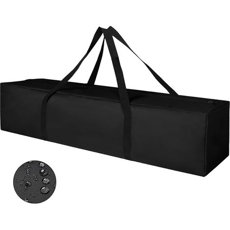 Tragbare Zeltstangentasche 100/120/150cm, wasserdichte Zeltstangen Tasche Gestängetasche Transporttasche Tragetasche, Camping Aufbewahrungstasche für Wohnwagen, Markisenrahmen (1/5)