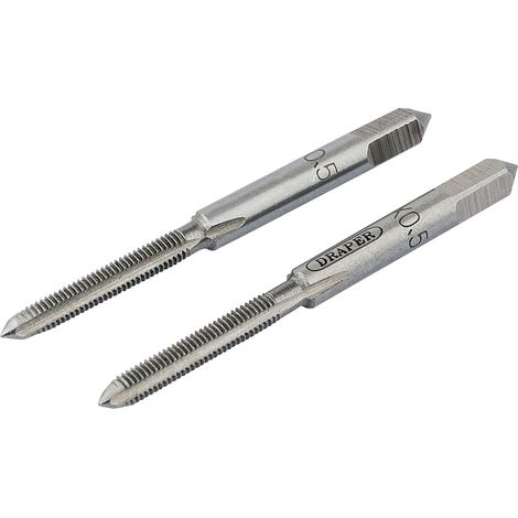 Draper SKC1B 3mm Coarse Hand Taps Taper and Plug Set in Blue Finish (1/5)