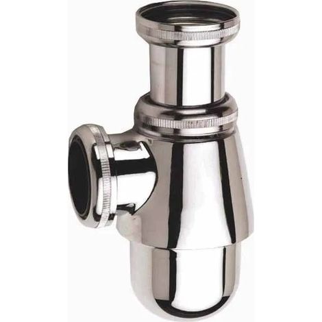 Verstellbarer verchromter Waschbeckensiphon - 0501022