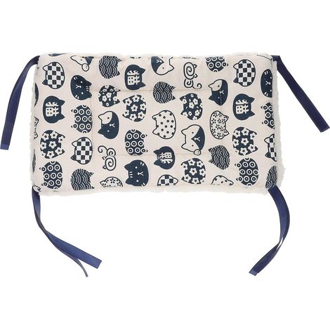 Tapis pour Animaux de Compagnie Réversible en Laine d'agneau Chaude et Toile, Coussin Bleu Épais pour Chien et Chat, pour l'hiver Forte Applicabilité (1/5)