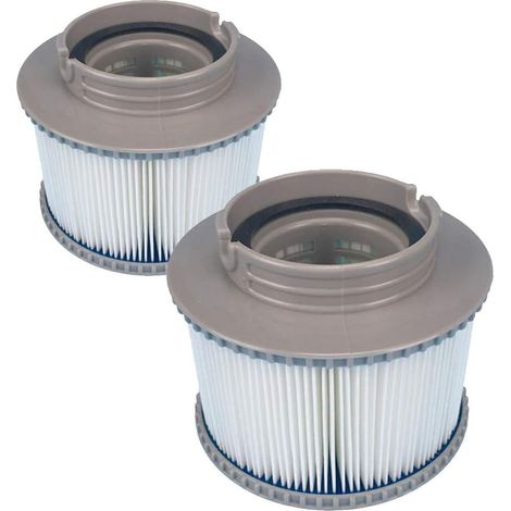 WuYan Lot de 2 filtres de Rechange pour MSpa FD2089, Cartouche de Filtre pour Piscine, et spas (1/4)