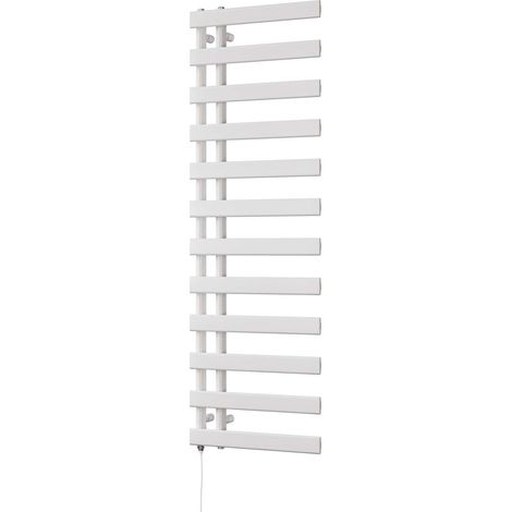 Agar - White Electric Towel Rail H1564mm x W500mm 600w Standard (1/3)