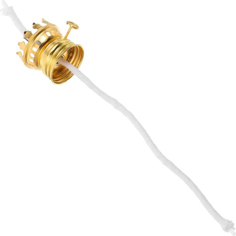 Brûleur lampe huile rechange pétrole vintage support mèche éclairage extérieur