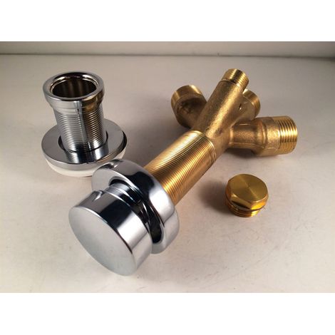 Ricambio deviatore bordo vasca 2000 cromo Titan 4503201 (1/3)