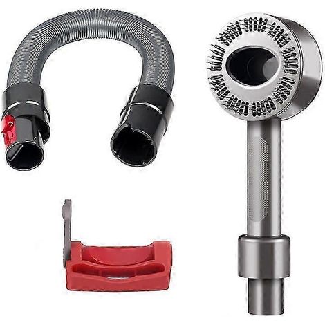 Ensemble de 4 accessoires pour aspirateur Dyson V11, V10, V8, V7 et V15 : brosse de toilettage pour chiens et chats, compatible avec les aspirateurs Dyson V11, V10, V8, V7 et V15, et balais pour tapis (1/5)