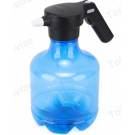 Pulvérisateur Électrique Toivize Rechargeable Haute Pression Bouteille Transparente 3L pour Arrosage Jardin Nettoyage Bleu (1/5)