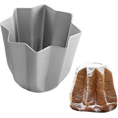 Moules à pain italiens Pandoro en forme d'étoile - Ustensiles de cuisine pour la pâtisserie - Moules à mousse (1/5)