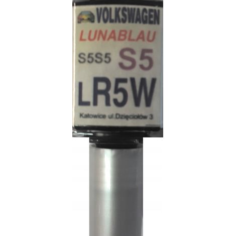 Réparation de rayures de peinture automobile VW LR5W S5 lunablau 10 ML arasystem (1/5)