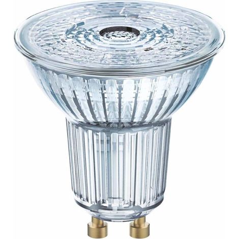 Bombilla LED PAR16 GU10, 4,3W, blanco frío. (1/3)