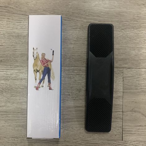 Brosse 6 en 1 pour chevaux, peigne de massage pour chevaux, brosse de toilettage pour chevaux, massage et soin pour enlever les poils secs et lit de cheval, pour chevaux et grands chiens (1/4)