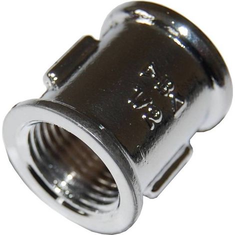 10 x IDRAULICA-MANICOTTO 270 OTTONE CROM D 3/4
