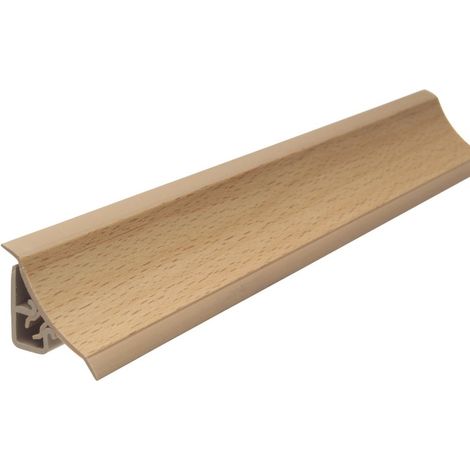 Primo Wandanschlussleiste 260 cm, 23 x 25 mm, Buche hell Leisten