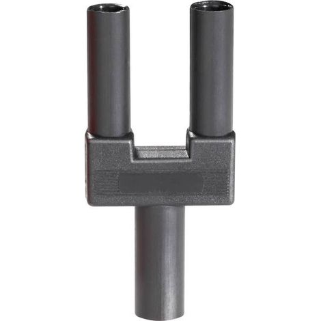 Schnepp SI-FK 19/4 mB sw Spina di sicurezza cortocircuito Nero Ø perno: 4 mm Distanza tra pin: 19 mm 1 pz.