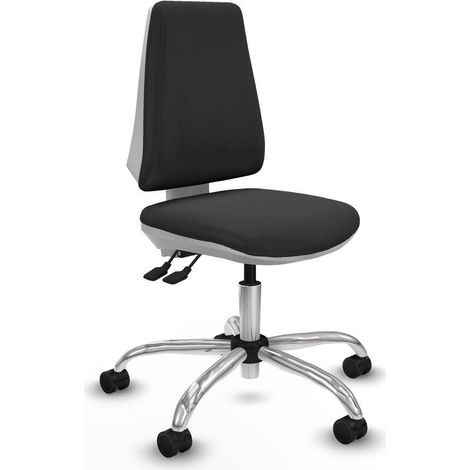 Piqueras et Crespo B00056N Ergonomischer Bürostuhl Grau Dunkel