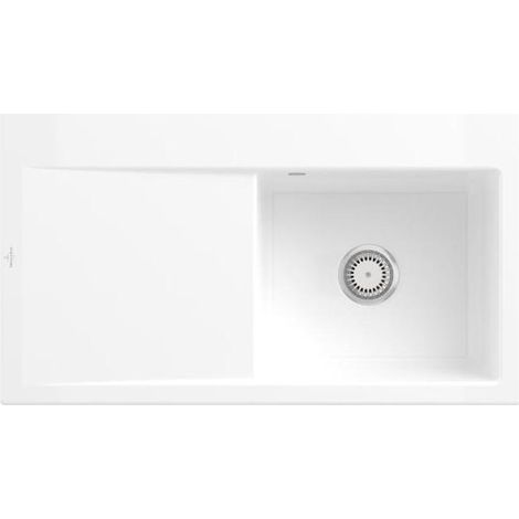 Villeroy & Boch V&B Spüle SUBWAY STYLE 50 900x510mm Be re Handbet. we (1/5)