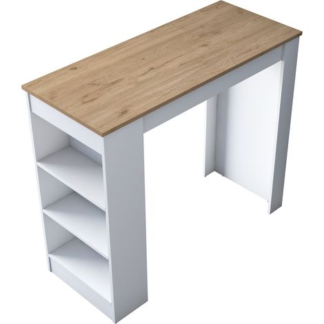 Esstisch aus Holz "Juan" - 120 x 50 x 100 cm - Braun