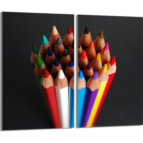 Glasschutzplatte für den Herd 2x30x52 Bunt (1/5)