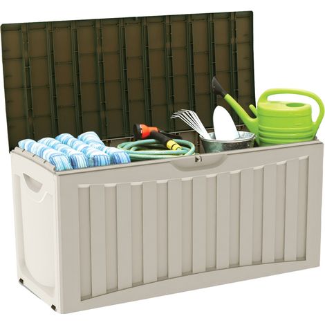 340 Liter Outdoor-Harztruhe 118x53x57cm 7house