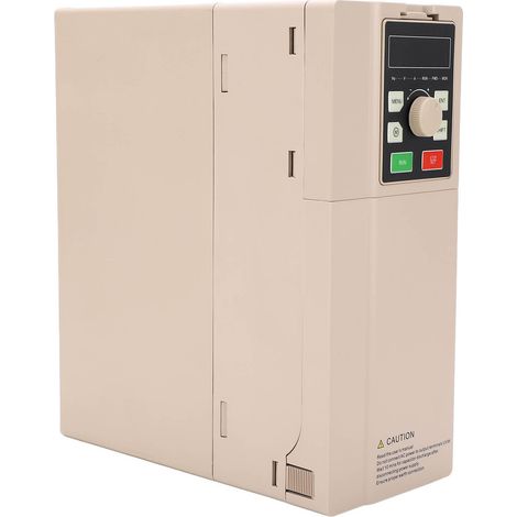 Variateur de fréquence triphasé 220V CA entrée/sortie, onduleur 3,7 kW avec RS485 et unité de freinage intégrée, convertisseur de vitesse industriel. (1/5)