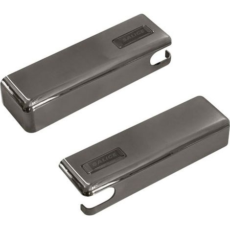 Cache pour ferrure wind - Finition : Brillant - Décor : Inox - SALICE (1/5)