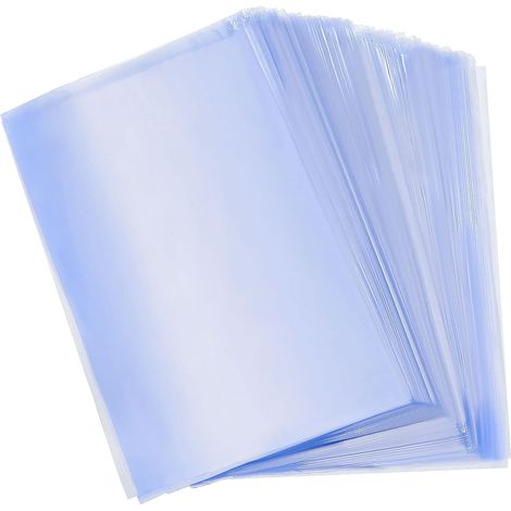 300pcs Transparent Heat Shrink Packaging Bags PVC Packaging Film for Packaging Candles, Soaps, Small Gifts, Small Remote Controls, 15x10cm (1/5)