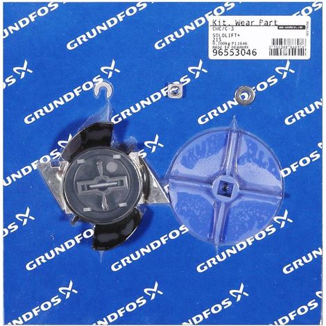 GRUNDFOS Ersatzteil Kit Verschleißteile für SOLOLIFT+CWC-3/C-3, 96553046