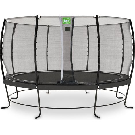 Trampoline EXIT Lotus Classic ø427cm - noir (1/5)