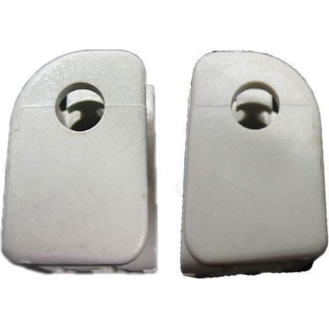 Ricambio coppia supporti cabina doccia bianchi Titan CASKP2BT03