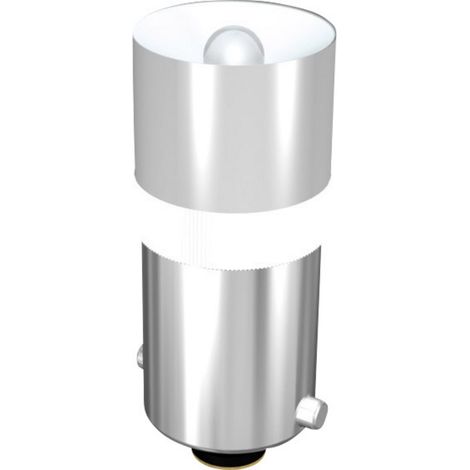 Signal Construct MEDB2564 LED-Signalleuchte Weiß   BA9s 24 V/DC    2000 mcd 428 mlm