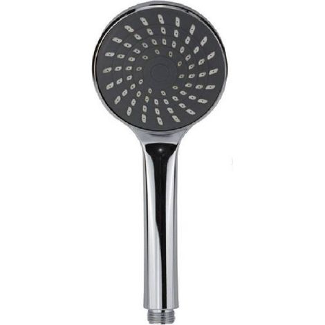 Cleafe - Bagno Doccetta Doccino 9 X 22 Cm Soffione Doccia Cornetta Rotondo Moderno 69103 - (1/3)