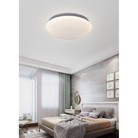 TrAdE Shop Traesio - Lampadario Da Soffitto Plafoniera Led 36 W Cupola Diversi Toni Di Luce C01-36 - -Bianco Naturale -