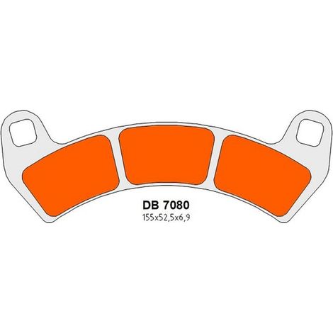 Pastillas de freno delanteras Delta Braking para Polaris RZR/General - Nuevas (2025)
